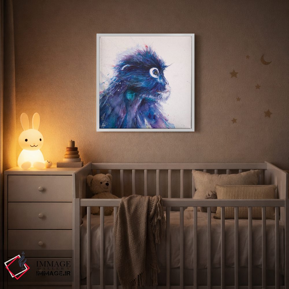 تابلو دکوراتیو شیطنت میمون ها اثر مارک آلانته - D3W