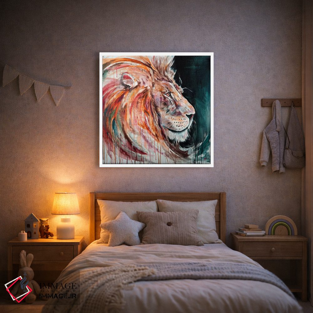 تابلو دکوراتیو تاج بر سر، بار سنگین بر دل اثر مارک آلانته - D1W