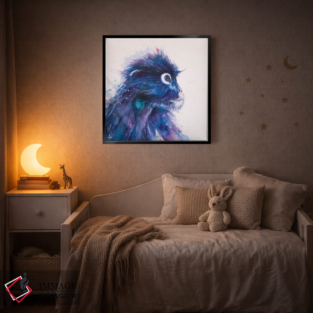 تابلو دکوراتیو شیطنت میمون ها اثر مارک آلانته - D4B