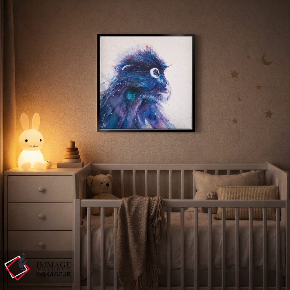 تابلو دکوراتیو شیطنت میمون ها اثر مارک آلانته - D5B