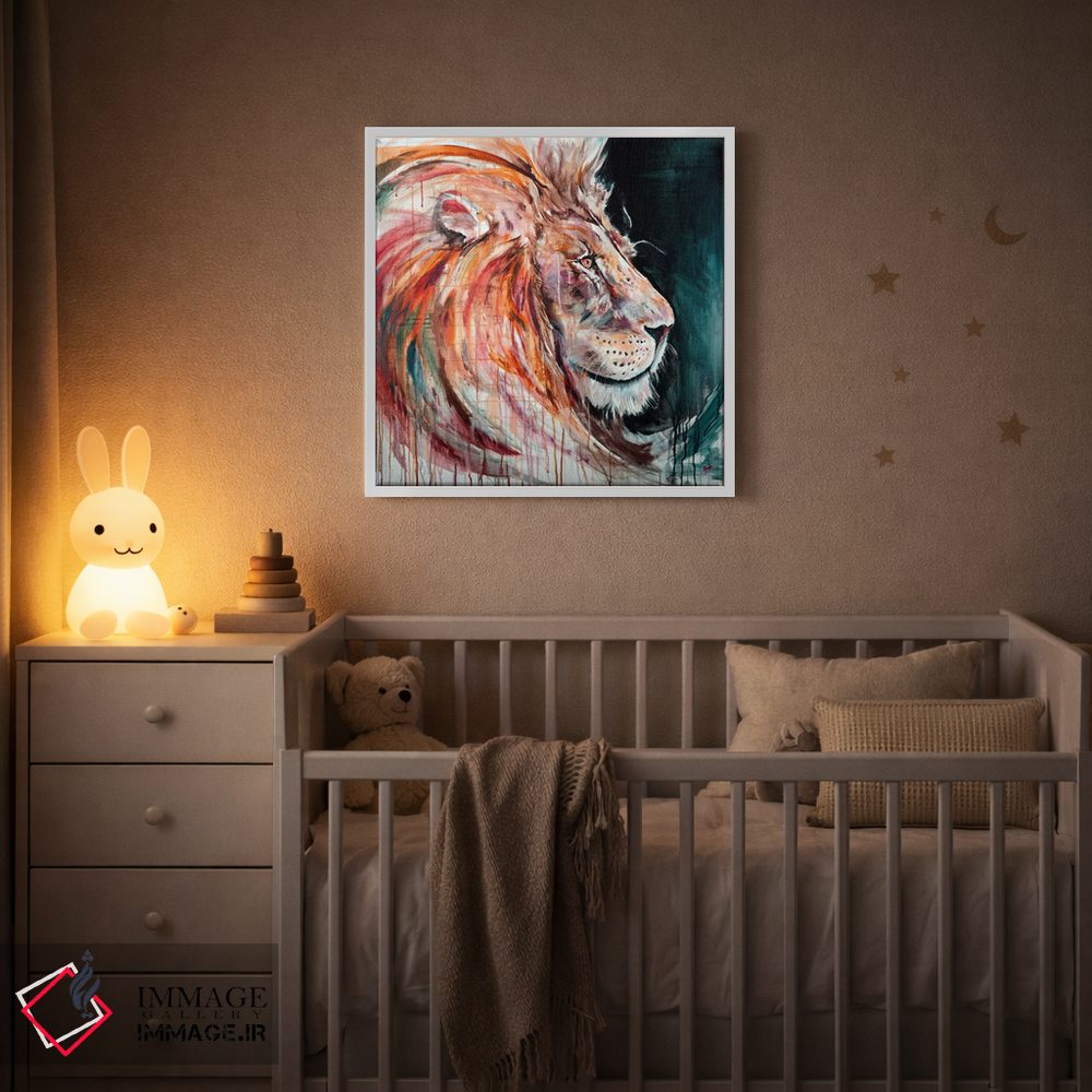 تابلو دکوراتیو تاج بر سر، بار سنگین بر دل اثر مارک آلانته - D3W