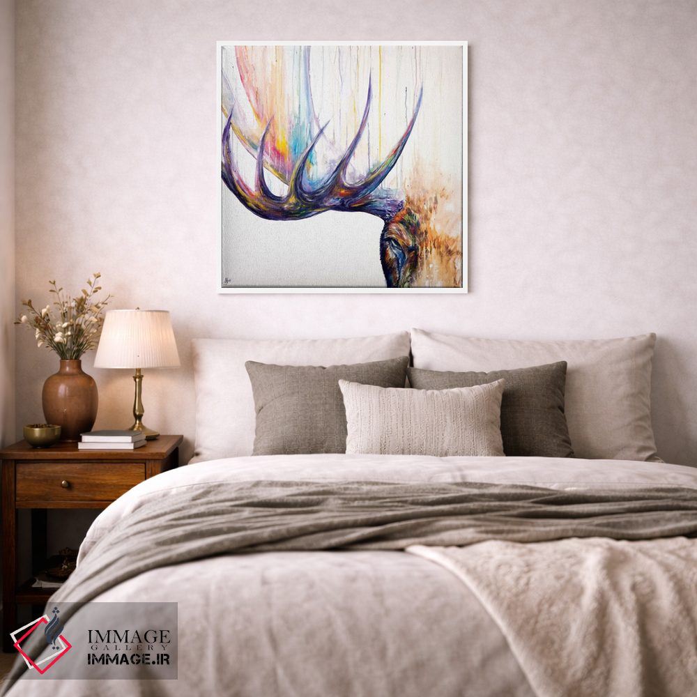 تابلو دکوراتیو ولکان اثر مارک آلانته - D1W