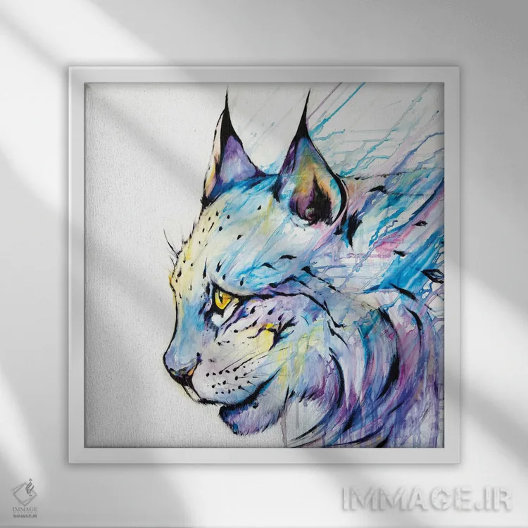 تابلو دکوراتیو آپولو اثر مارک آلانته - نمای قابدار سفید