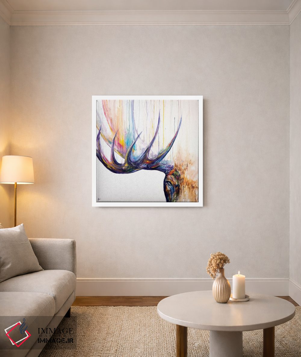 تابلو دکوراتیو ولکان اثر مارک آلانته - D2W