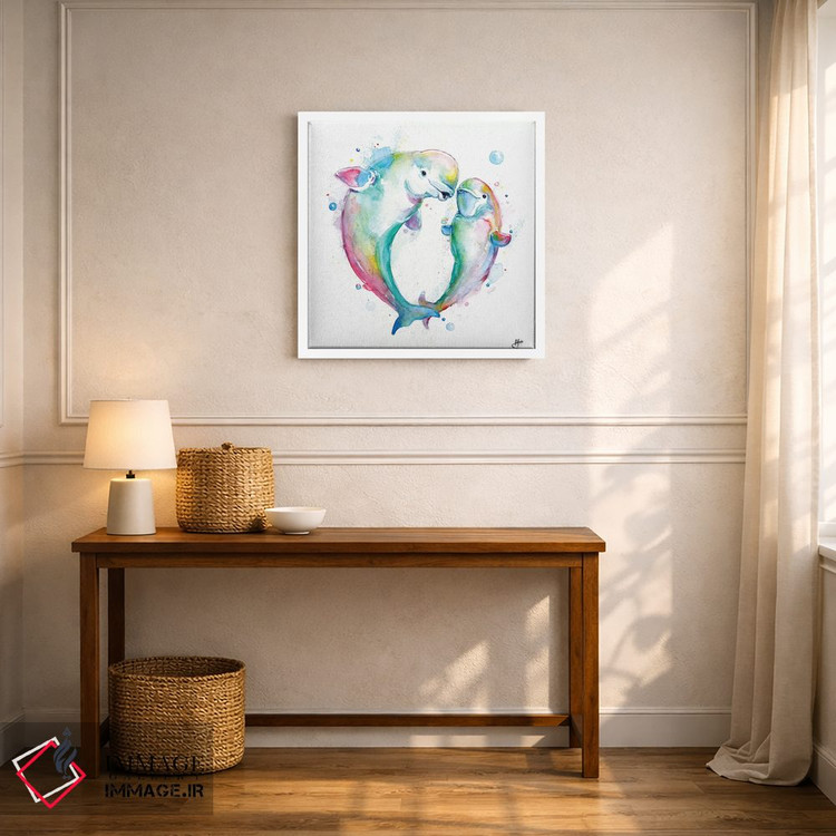 تابلو دکوراتیو بلوگاهای حبابی اثر مارک آلانته - D5W