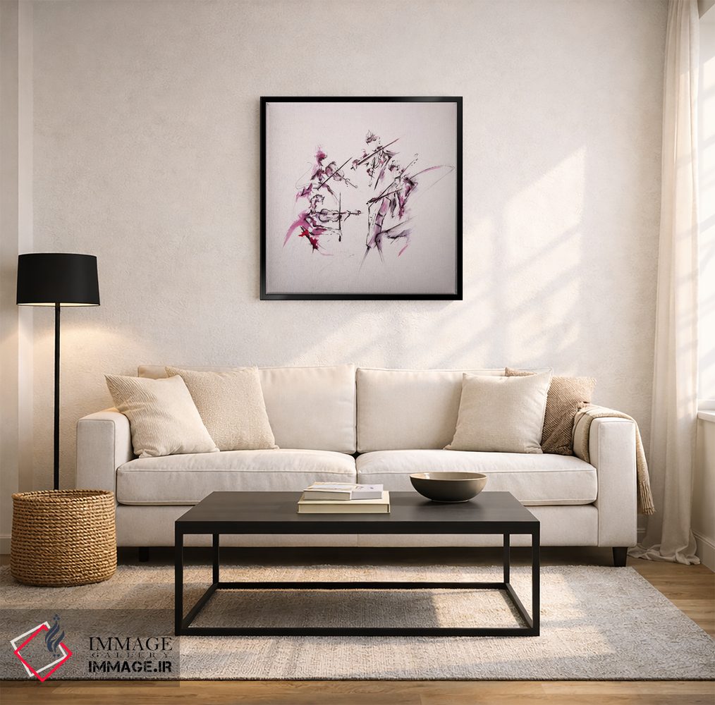 تابلو دکوراتیو کوارتت اثر مارک آلانته - D2B