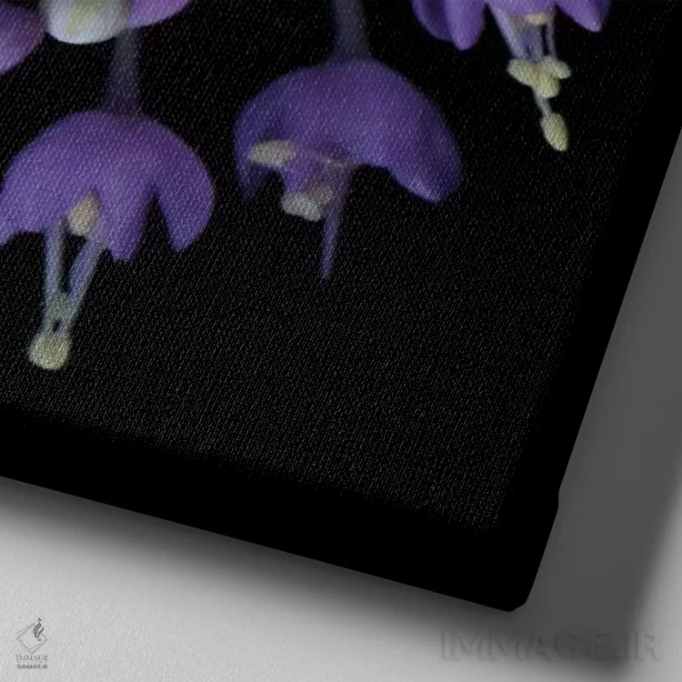 تابلو دکوراتیو آتش بازی آلیوم اثر مگدا ایندیگو - نمای نزدیک بافت بوم