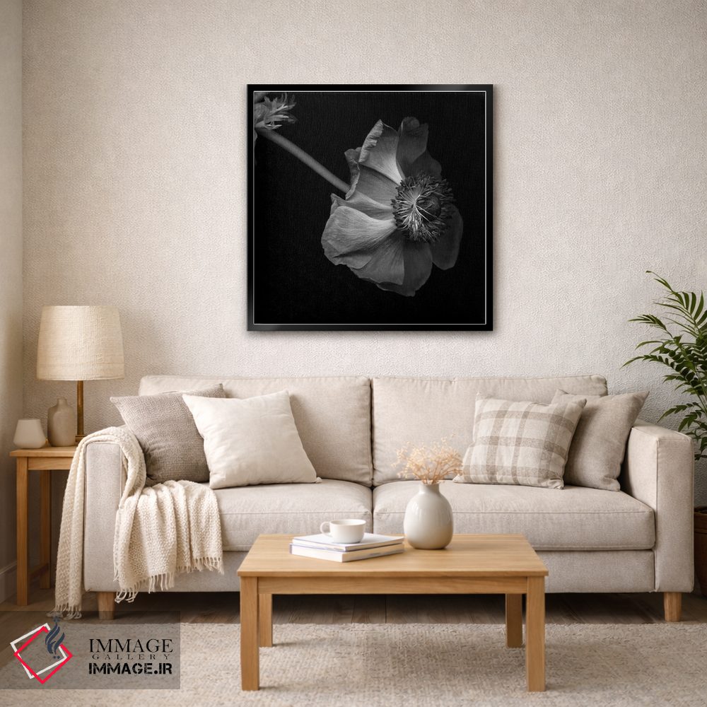 تابلو دکوراتیو شقایق اثر مگدا ایندیگو - D1B