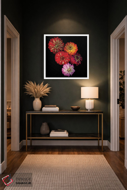 تابلو دکوراتیو زینیا شاداب اثر مگدا ایندیگو - D3W