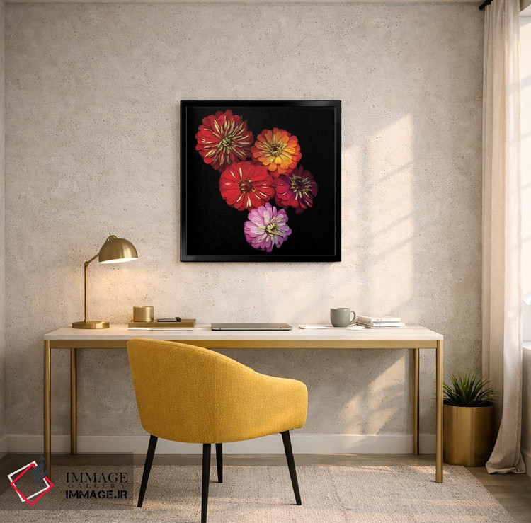 تابلو دکوراتیو زینیا شاداب اثر مگدا ایندیگو - D5B