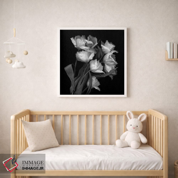 تابلو دکوراتیو لاله های پاره پاره اثر مگدا ایندیگو - D1W