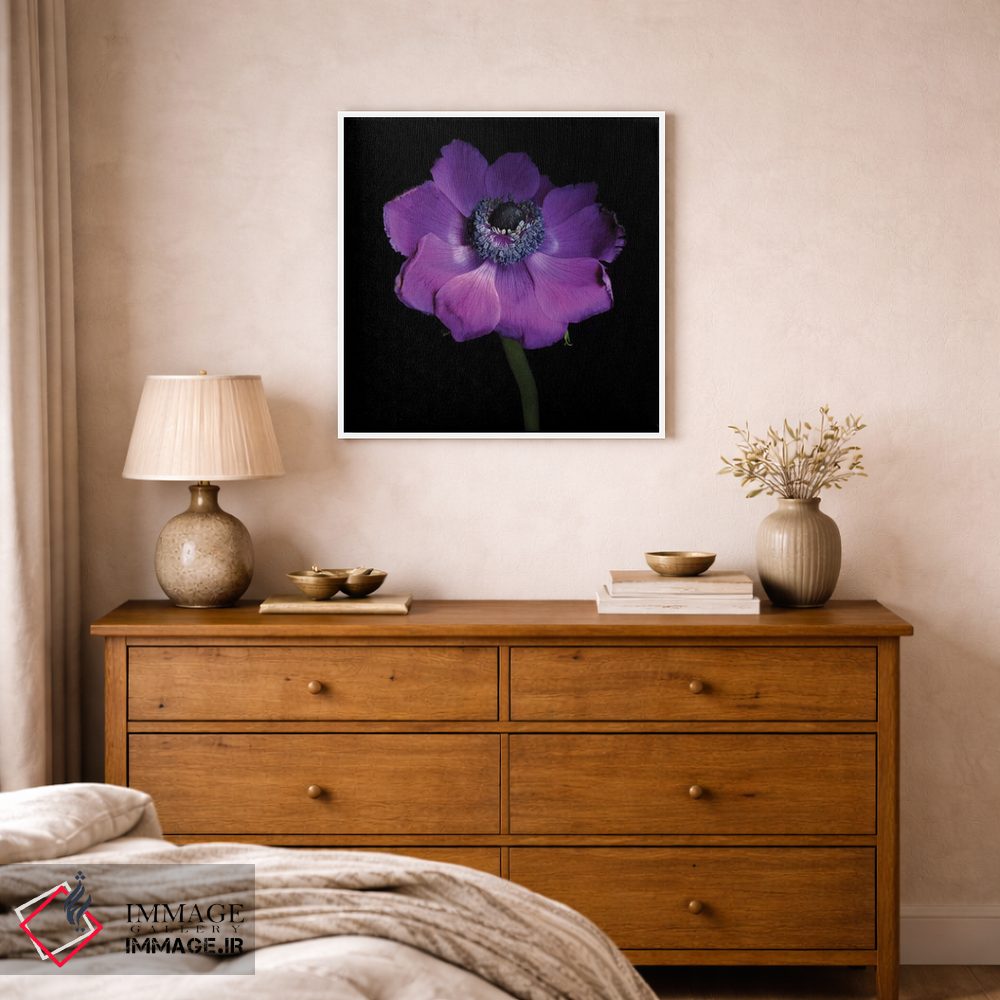 تابلو دکوراتیو شقایق سرزنده اثر مگدا ایندیگو - D1W