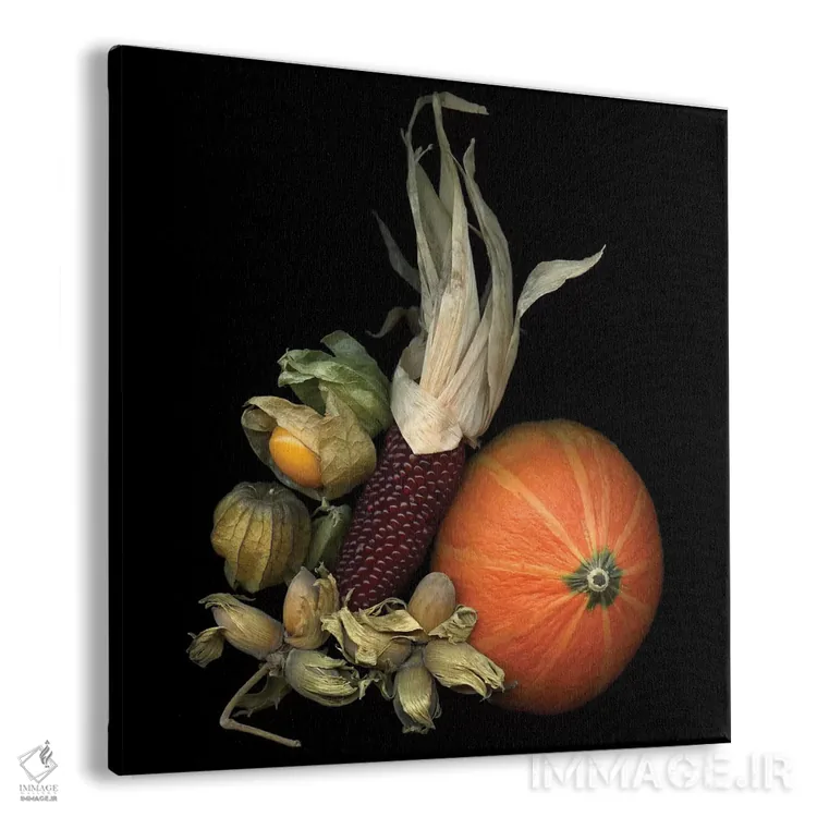 تابلو دکوراتیو جذابیت های پاییزی اثر مگدا ایندیگو - نمای پرسپکتیو محصول