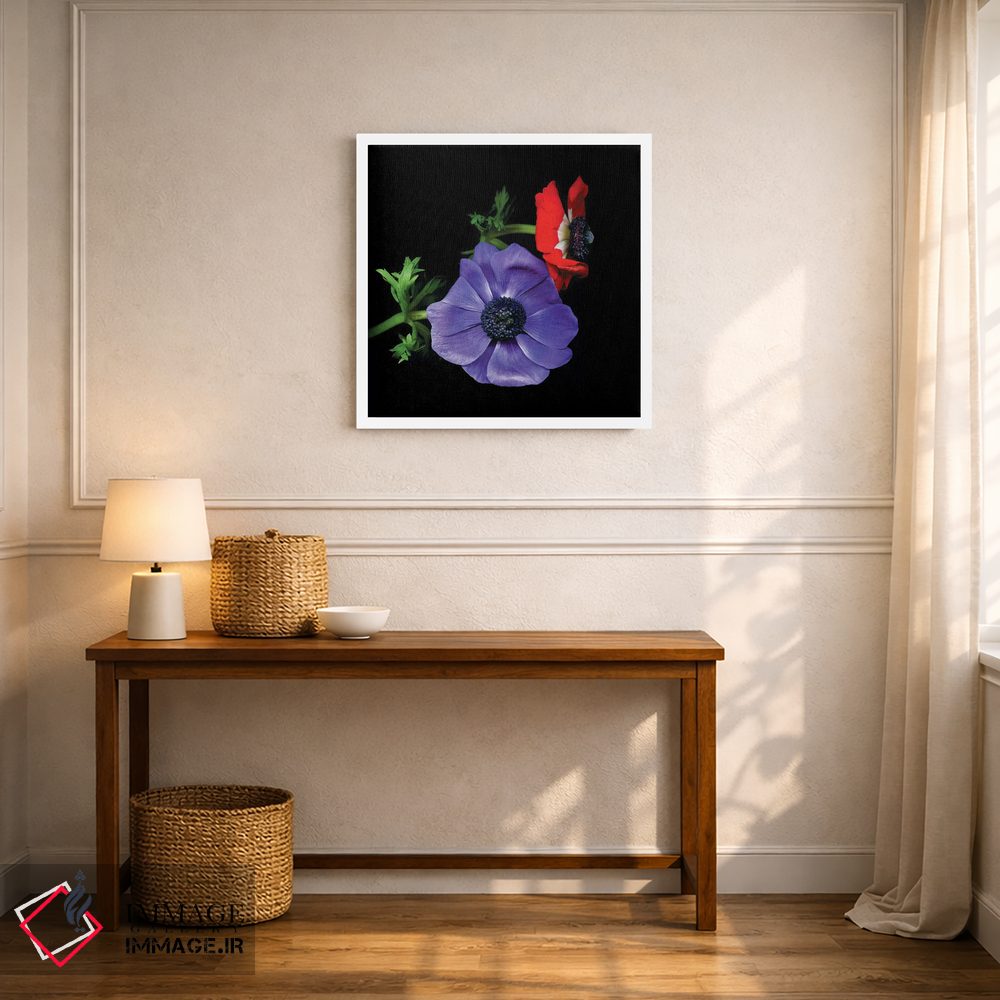 تابلو دکوراتیو شقایق های دریایی دوم اثر مگدا ایندیگو - D5W