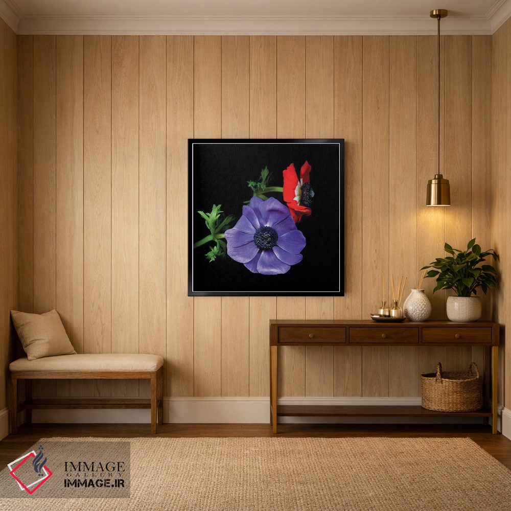 تابلو دکوراتیو شقایق های دریایی دوم اثر مگدا ایندیگو - D3B