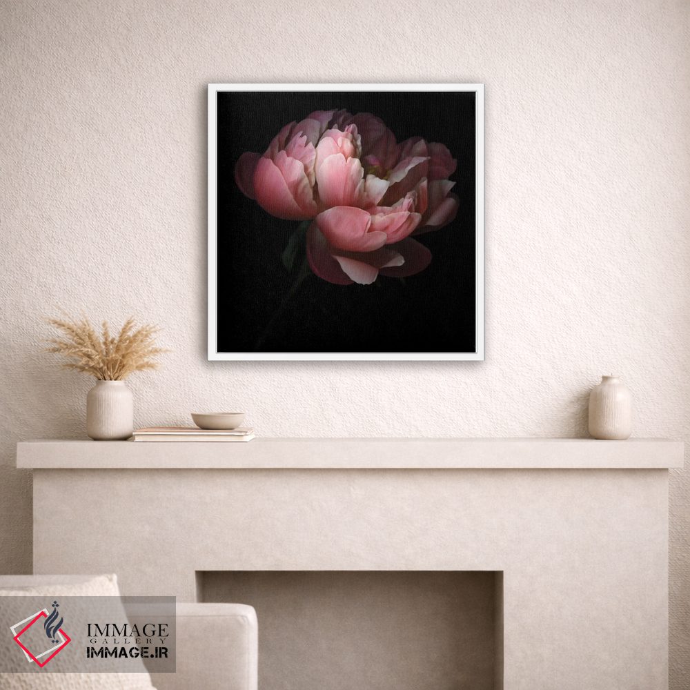 تابلو دکوراتیو خلاقیت گلی بسیار لطیف است اثر مگدا ایندیگو - D1W