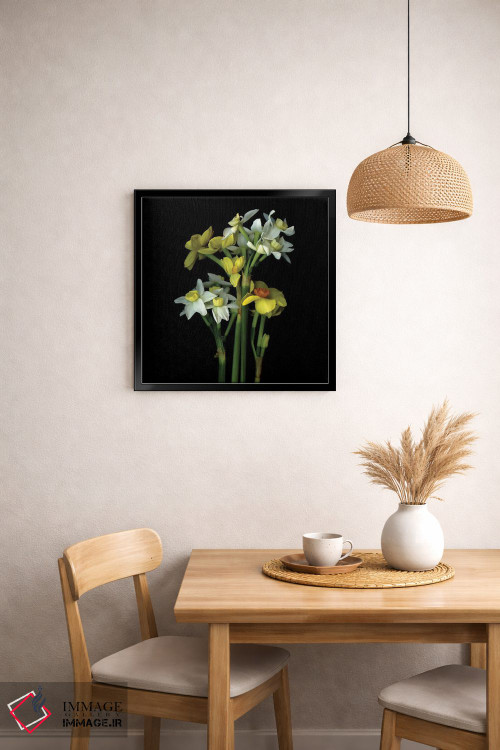 تابلو دکوراتیو نرگس کوچک ششم اثر مگدا ایندیگو - D1B