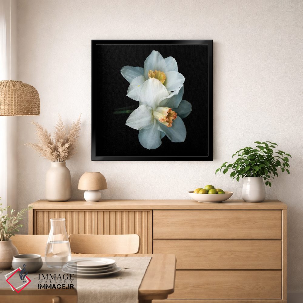 تابلو دکوراتیو نرگس ویژه پنجم اثر مگدا ایندیگو - D1B