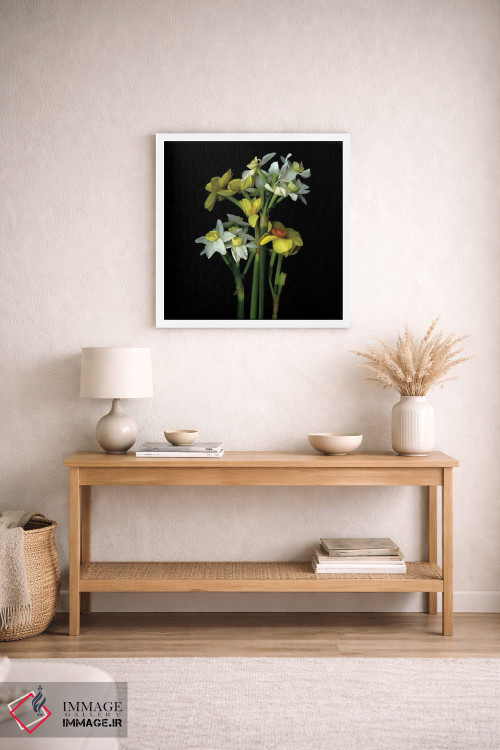 تابلو دکوراتیو نرگس کوچک ششم اثر مگدا ایندیگو - D4W