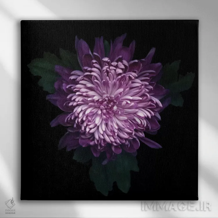 تابلو دکوراتیو داوودی دلپذیر اثر مگدا ایندیگو - نمای روبهرو روی دیوار