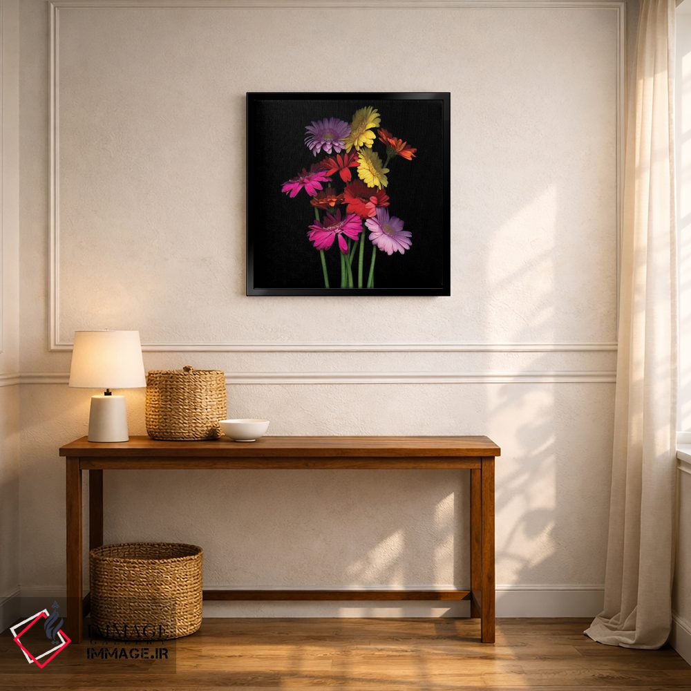 تابلو دکوراتیو ژربرا دوم اثر مگدا ایندیگو - D5B