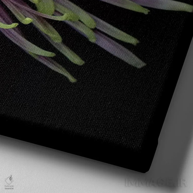 تابلو دکوراتیو داوودی ویژه اول اثر مگدا ایندیگو - نمای نزدیک بافت بوم