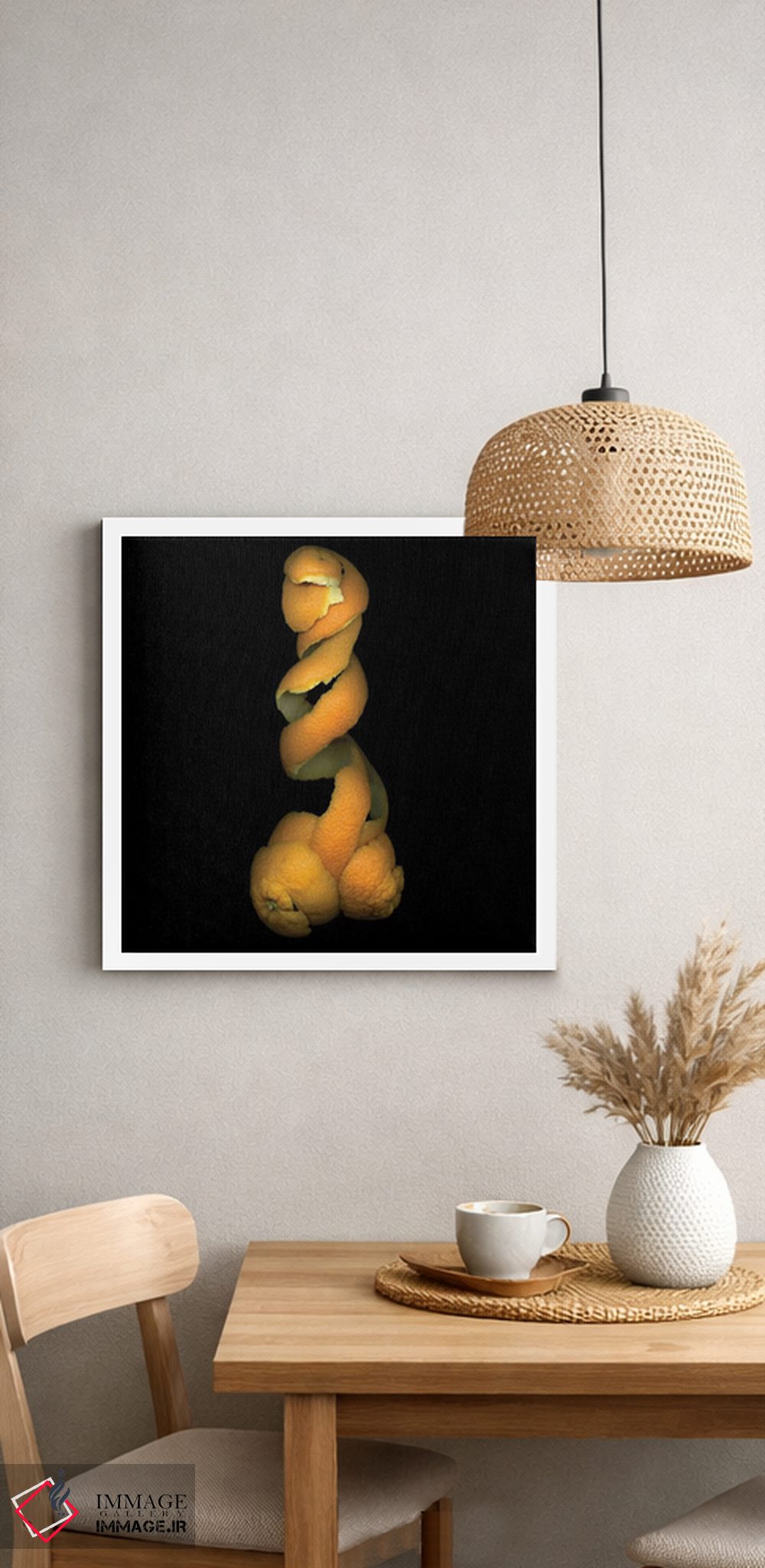 تابلو دکوراتیو پوست پرتقال هشتم اثر مگدا ایندیگو - D1W