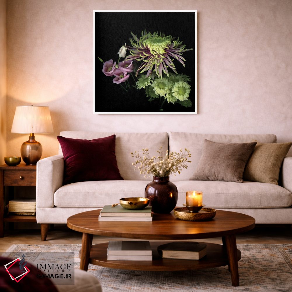 تابلو دکوراتیو داوودی های ویژه سیزدهم اثر مگدا ایندیگو - D1W