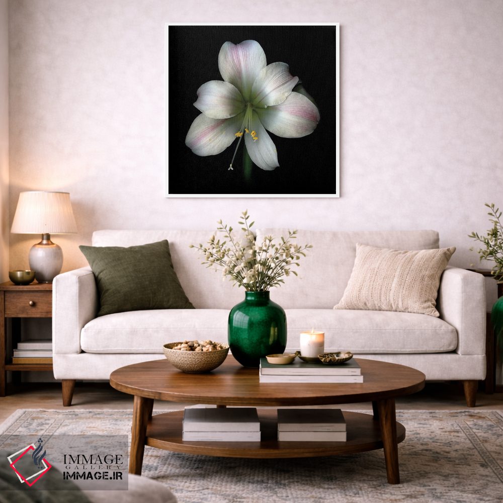 تابلو دکوراتیو آما صورتی دوم اثر مگدا ایندیگو - D3W