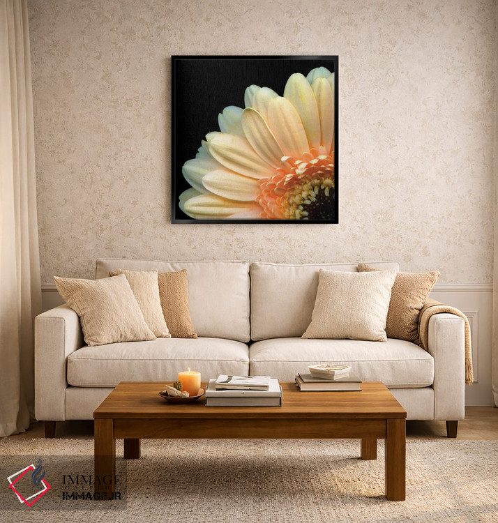 تابلو دکوراتیو ژربرا دزدکی اثر مگدا ایندیگو - D2B