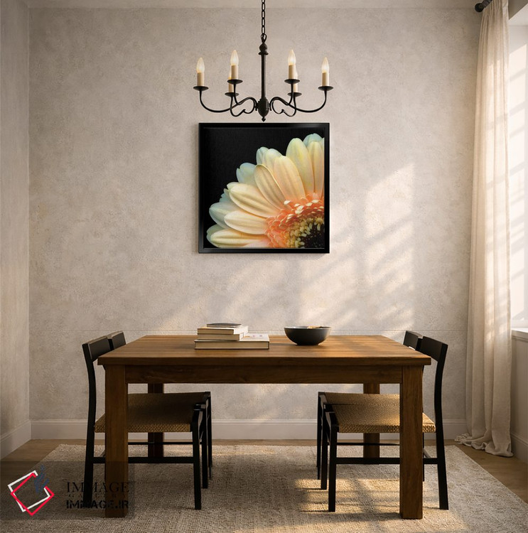 تابلو دکوراتیو ژربرا دزدکی اثر مگدا ایندیگو - D5B