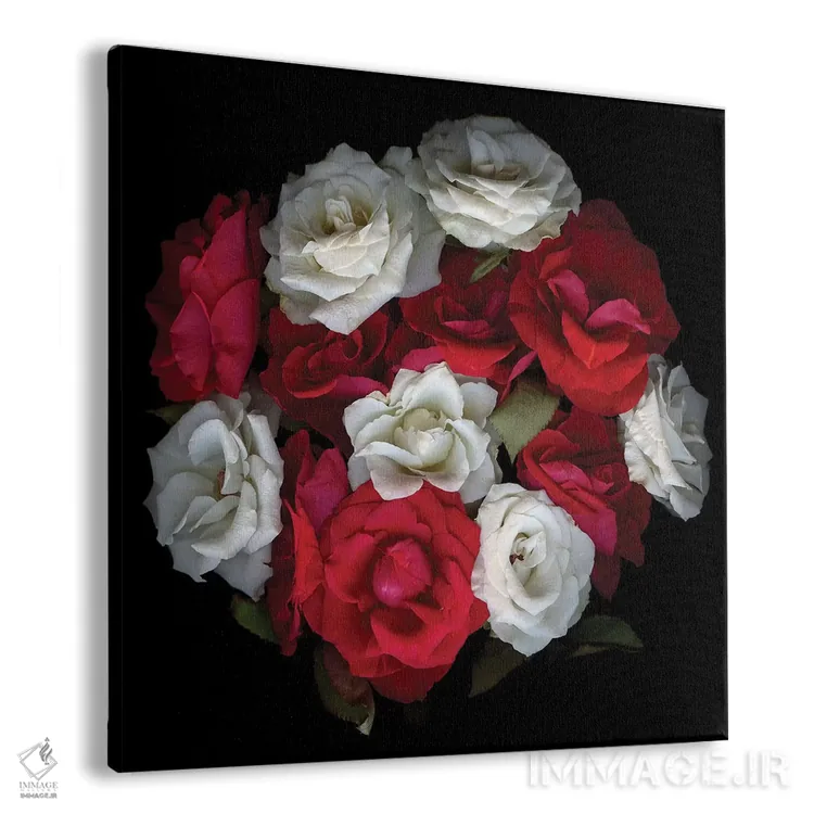 تابلو دکوراتیو ترکیب رزها سیزدهم اثر مگدا ایندیگو - نمای پرسپکتیو محصول