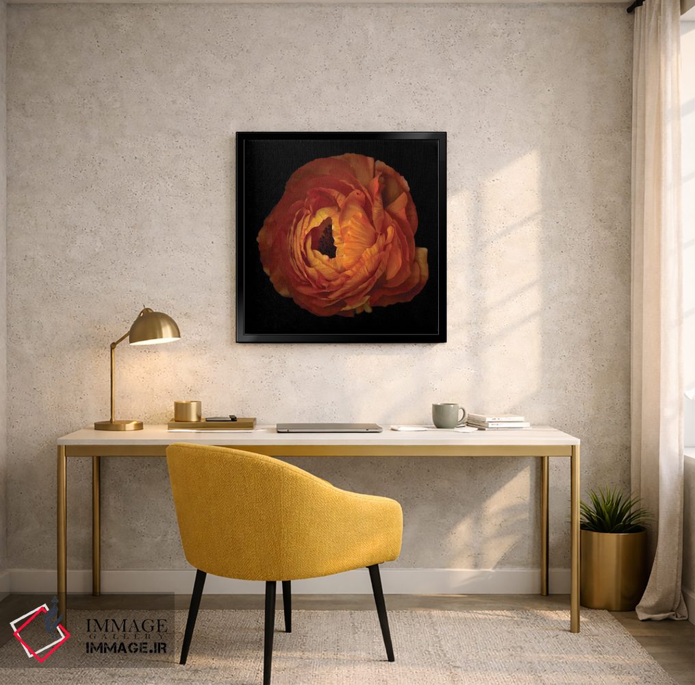 تابلو دکوراتیو آلاله نارنجی پانزدهم اثر مگدا ایندیگو - D5B