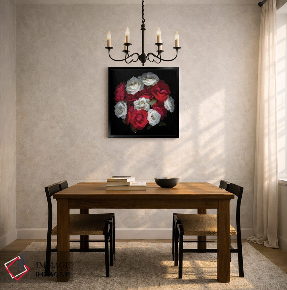 تابلو دکوراتیو ترکیب رزها سیزدهم اثر مگدا ایندیگو - D5B