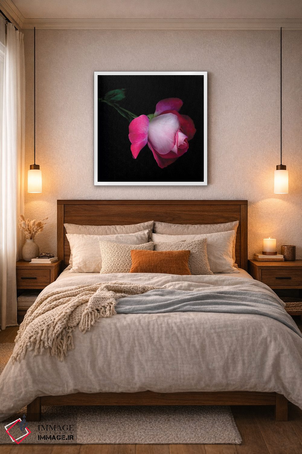 تابلو دکوراتیو رز پنجم اثر مگدا ایندیگو - D6W