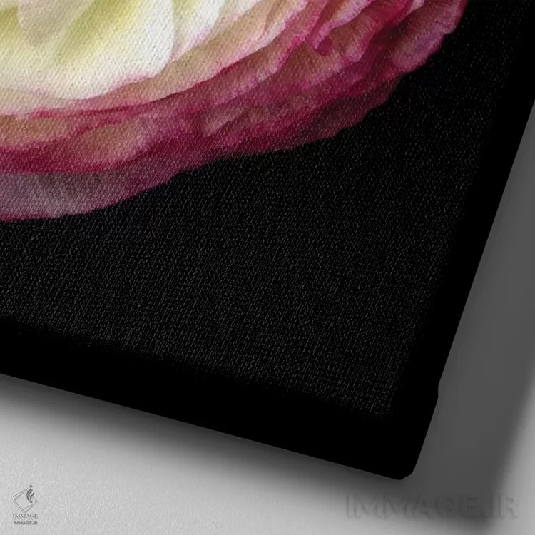 تابلو دکوراتیو نور درون اثر مگدا ایندیگو - نمای نزدیک بافت بوم