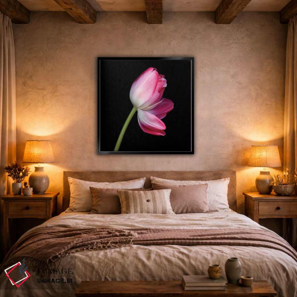 تابلو دکوراتیو لاله دوتایی چهارم اثر مگدا ایندیگو - D3B