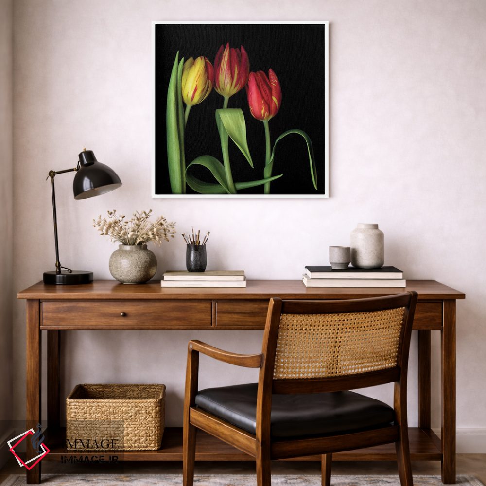 تابلو دکوراتیو لاله یازدهم اثر مگدا ایندیگو - D5W