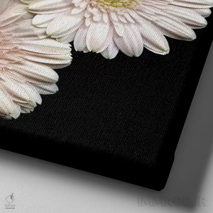 تابلو دکوراتیو جشنواره گل ها اثر مگدا ایندیگو - نمای نزدیک بافت بوم