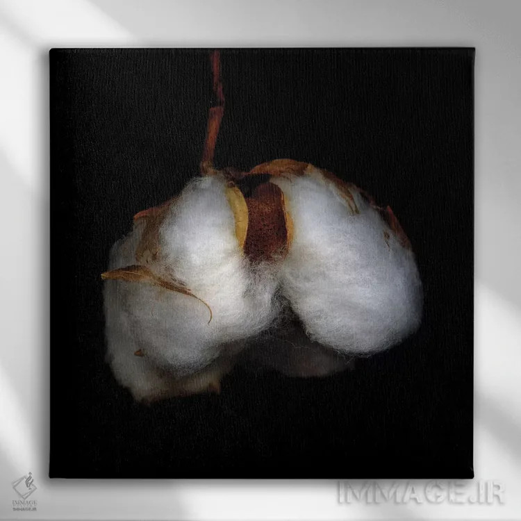 تابلو دکوراتیو پنبه کریسمس هفتاد و هشتم اثر مگدا ایندیگو - نمای روبهرو روی دیوار