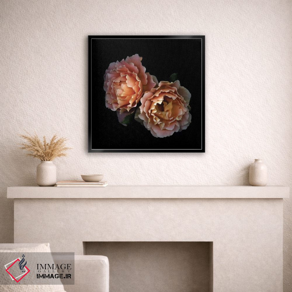 تابلو دکوراتیو زمان گل های رز اثر مگدا ایندیگو - D1B