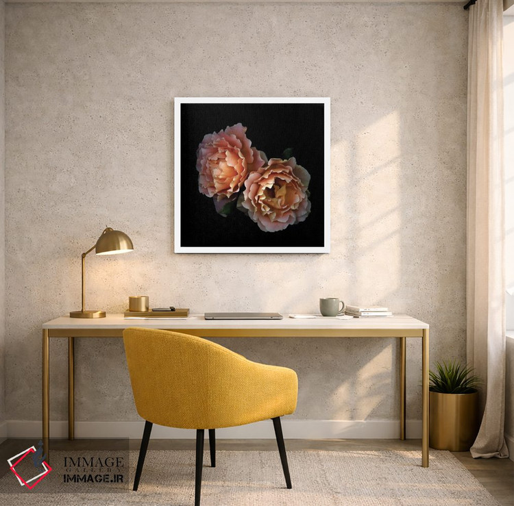 تابلو دکوراتیو زمان گل های رز اثر مگدا ایندیگو - D5W