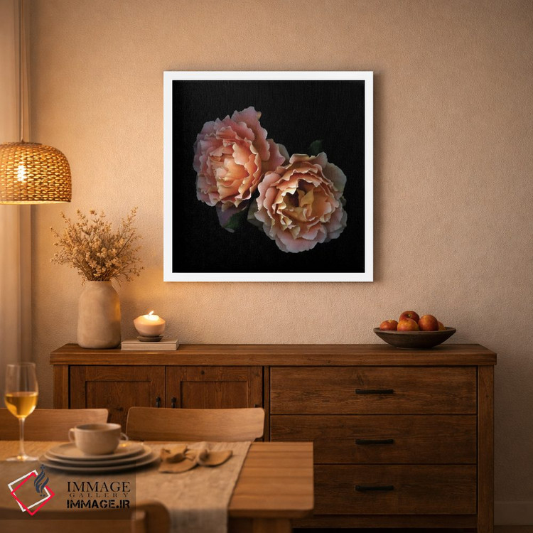 تابلو دکوراتیو زمان گل های رز اثر مگدا ایندیگو - D3W