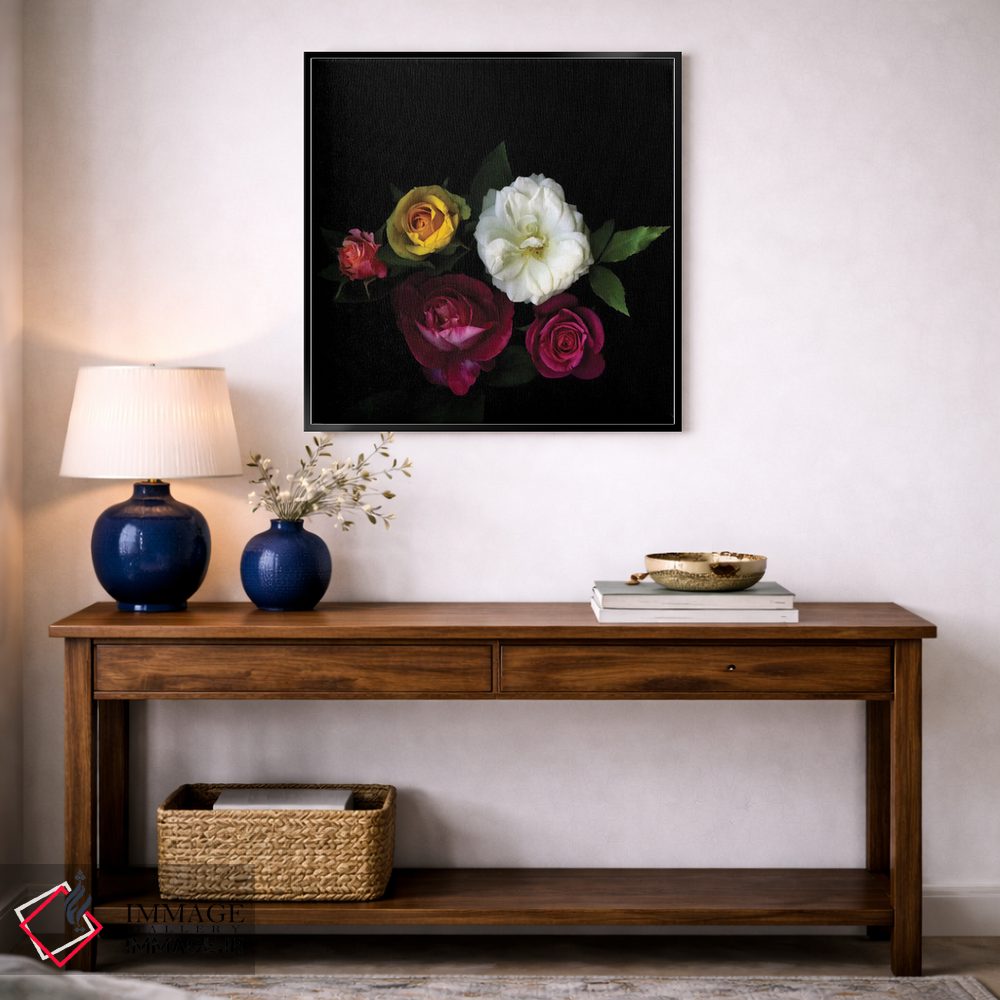 تابلو دکوراتیو جشنواره ای از رز اثر مگدا ایندیگو - D3B