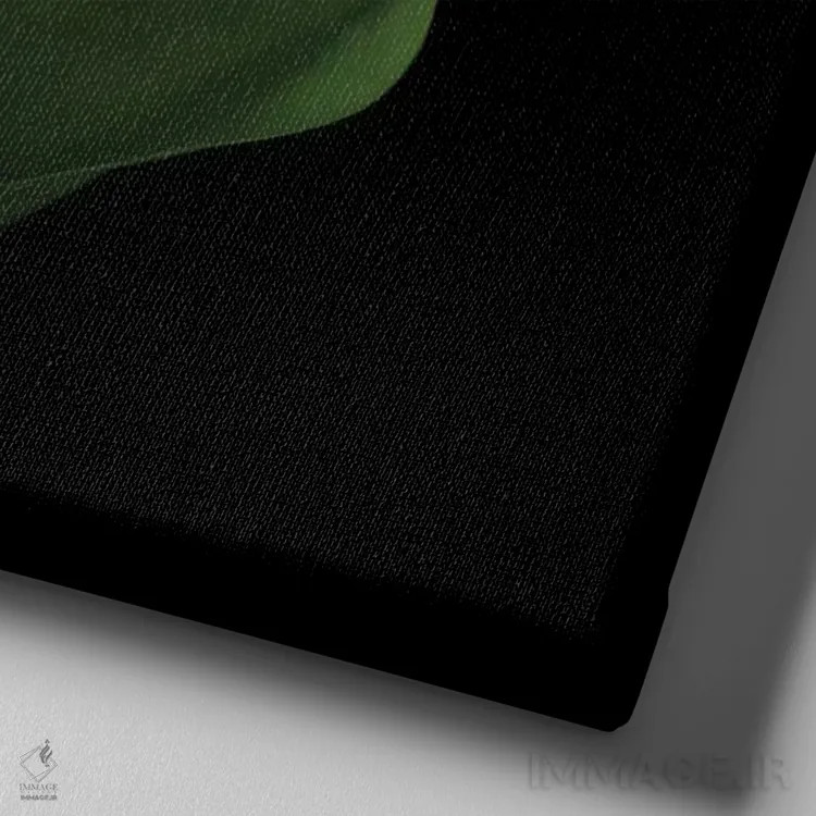 تابلو دکوراتیو بی تفاوتی اثر مگدا ایندیگو - نمای نزدیک بافت بوم