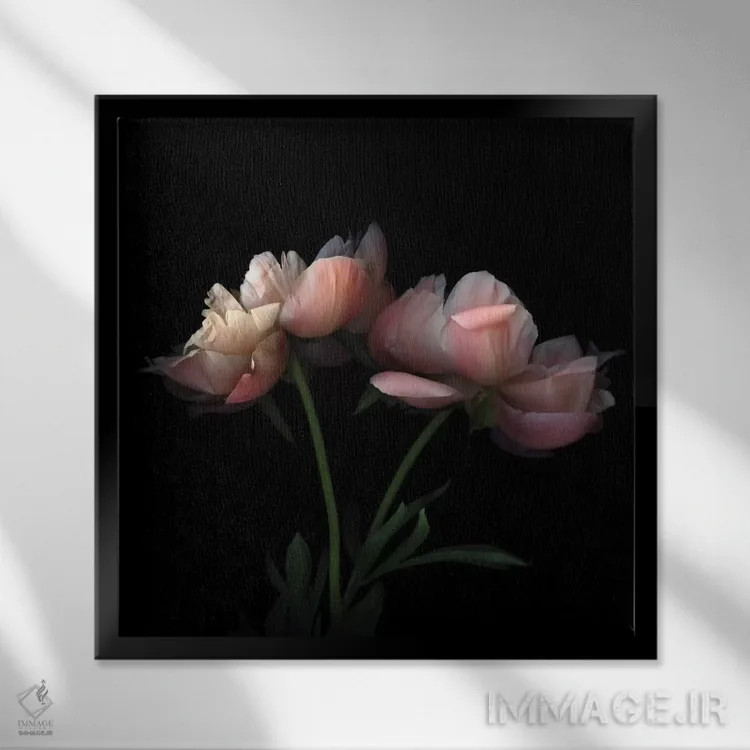 تابلو دکوراتیو یک روح تنها اثر مگدا ایندیگو - نمای قابدار مشکی