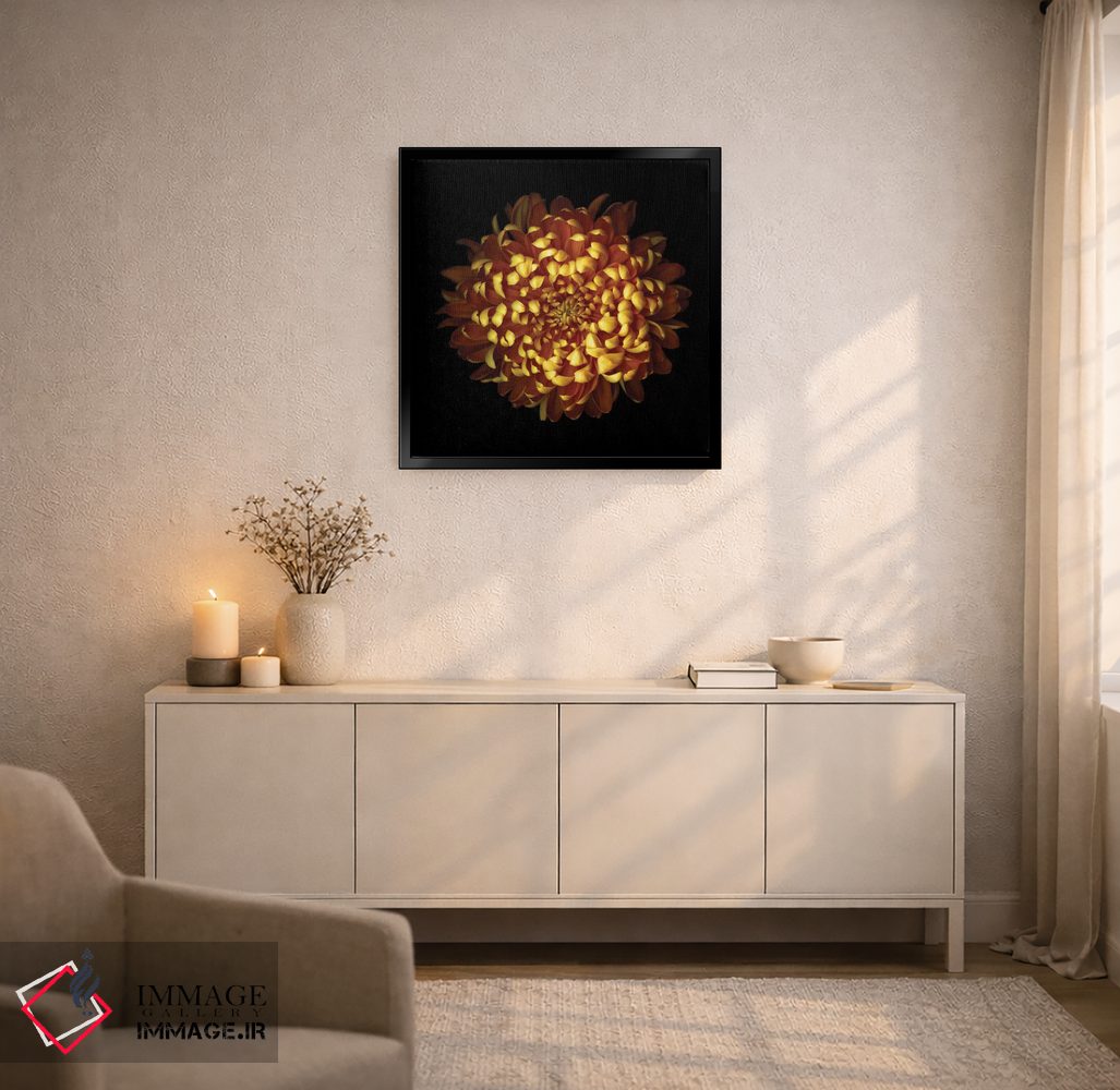 تابلو دکوراتیو طلایی در پاییز اثر مگدا ایندیگو - D5B