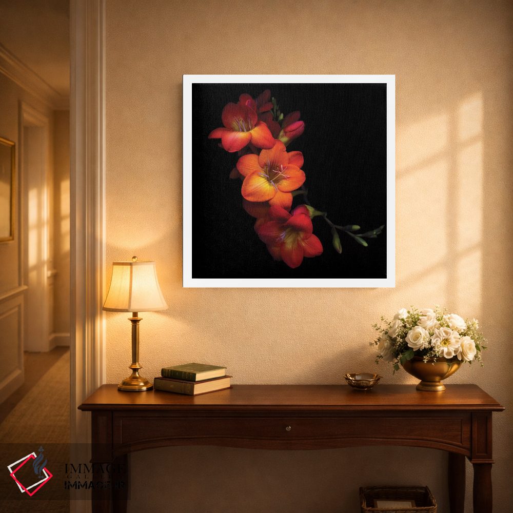 تابلو دکوراتیو نارنجی و ادویه اثر مگدا ایندیگو - D3W