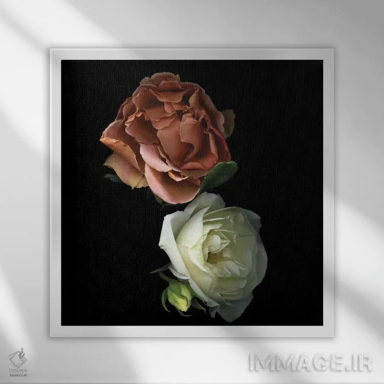 تابلو دکوراتیو بهشت بازیافته اثر مگدا ایندیگو - نمای قابدار سفید