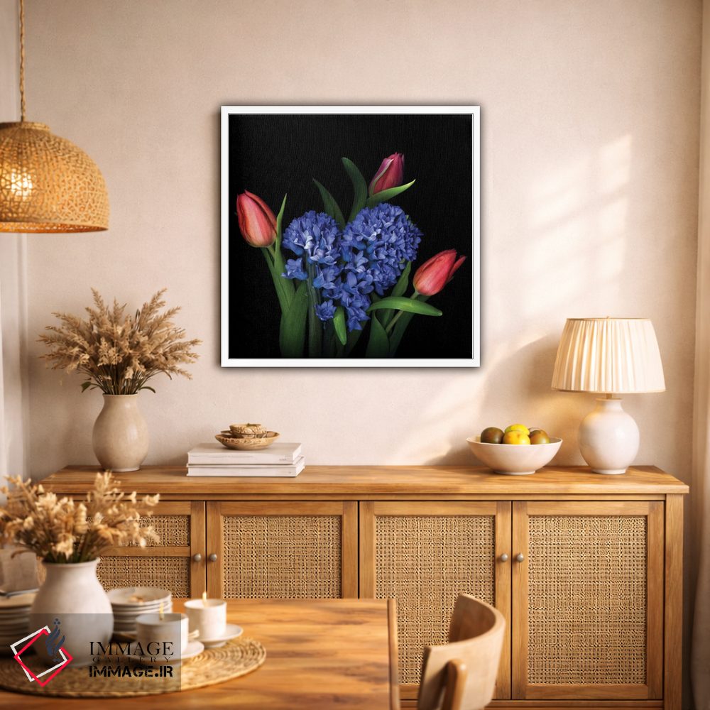 تابلو دکوراتیو سونات گل های بهاری اثر مگدا ایندیگو - D1W